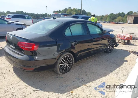 2015 Volkswagen Jetta Se из США, поврежденный, VIN 3VWD17AJ2FM415600